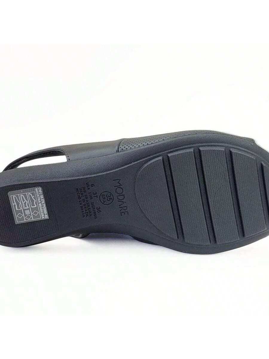 Sandália Baixa Leve Modare Ultra Conforto Elástico Pés Secos - Imagem 5