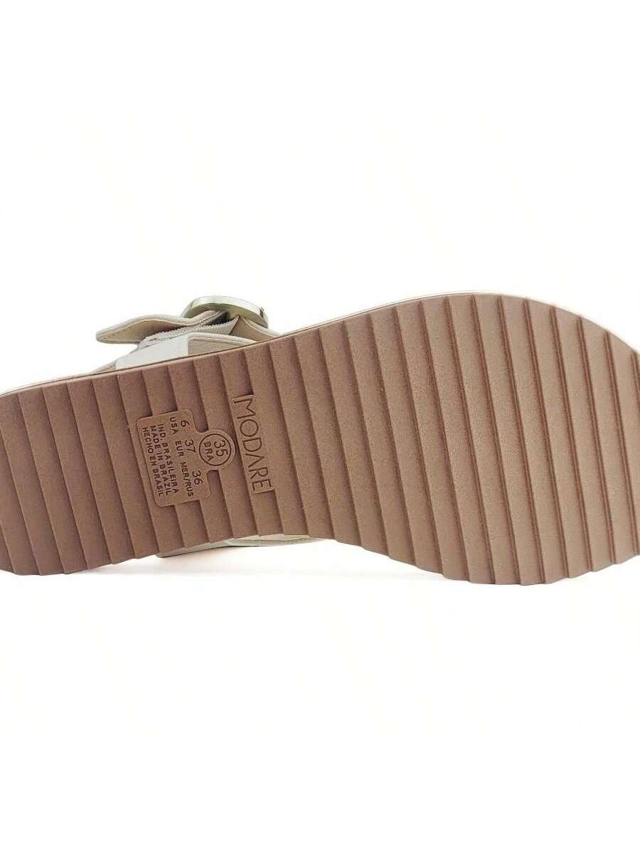 Modare Sandália de Dedos Rasteirinha Modare UltraConforto Elástico - Imagem 5