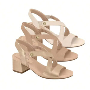 Sandália Feminina Modare Conforto Salto Quadrado