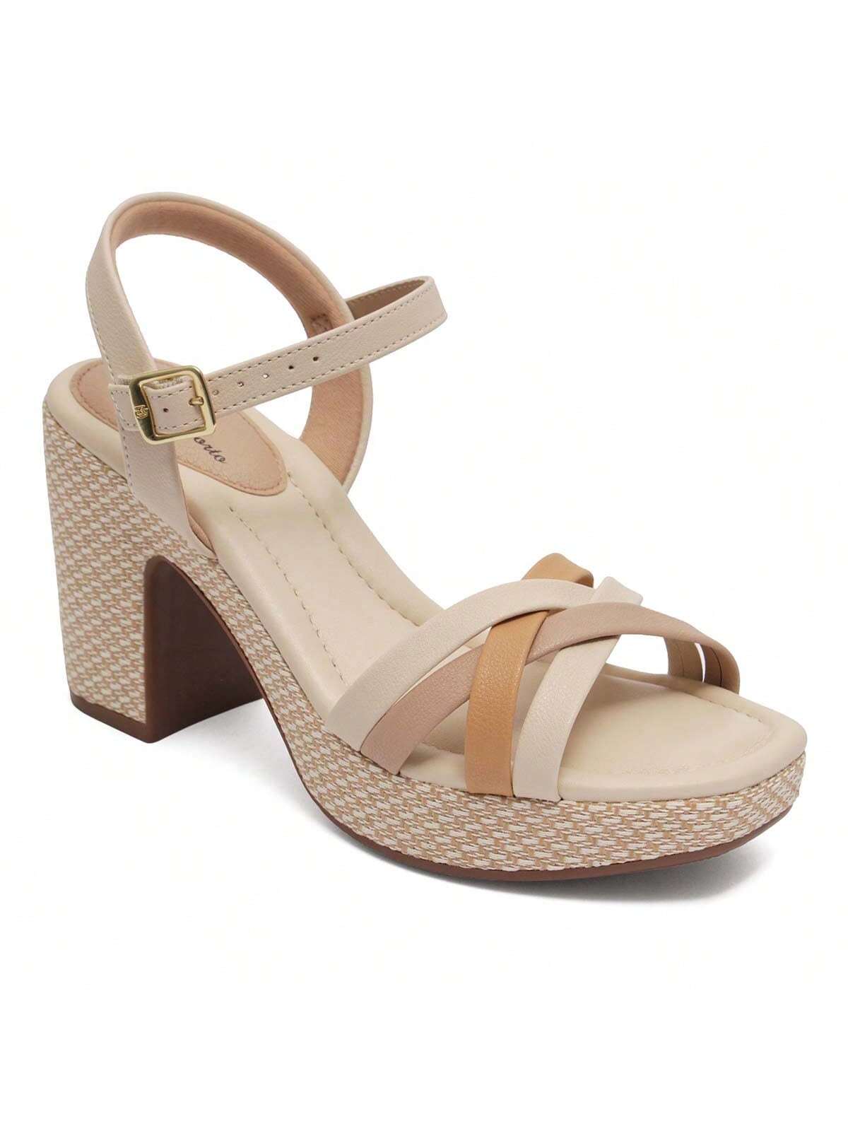 Modare Sandália Ortopédica Modare Ultraconforto Feminina Salto Alto - Imagem 6