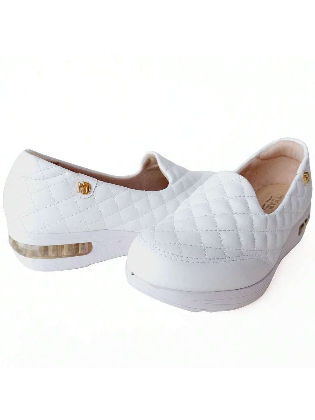 Modare Tênis Slip On Feminino Modare Ultraconforto Gel Tech Bolhas - Imagem 7