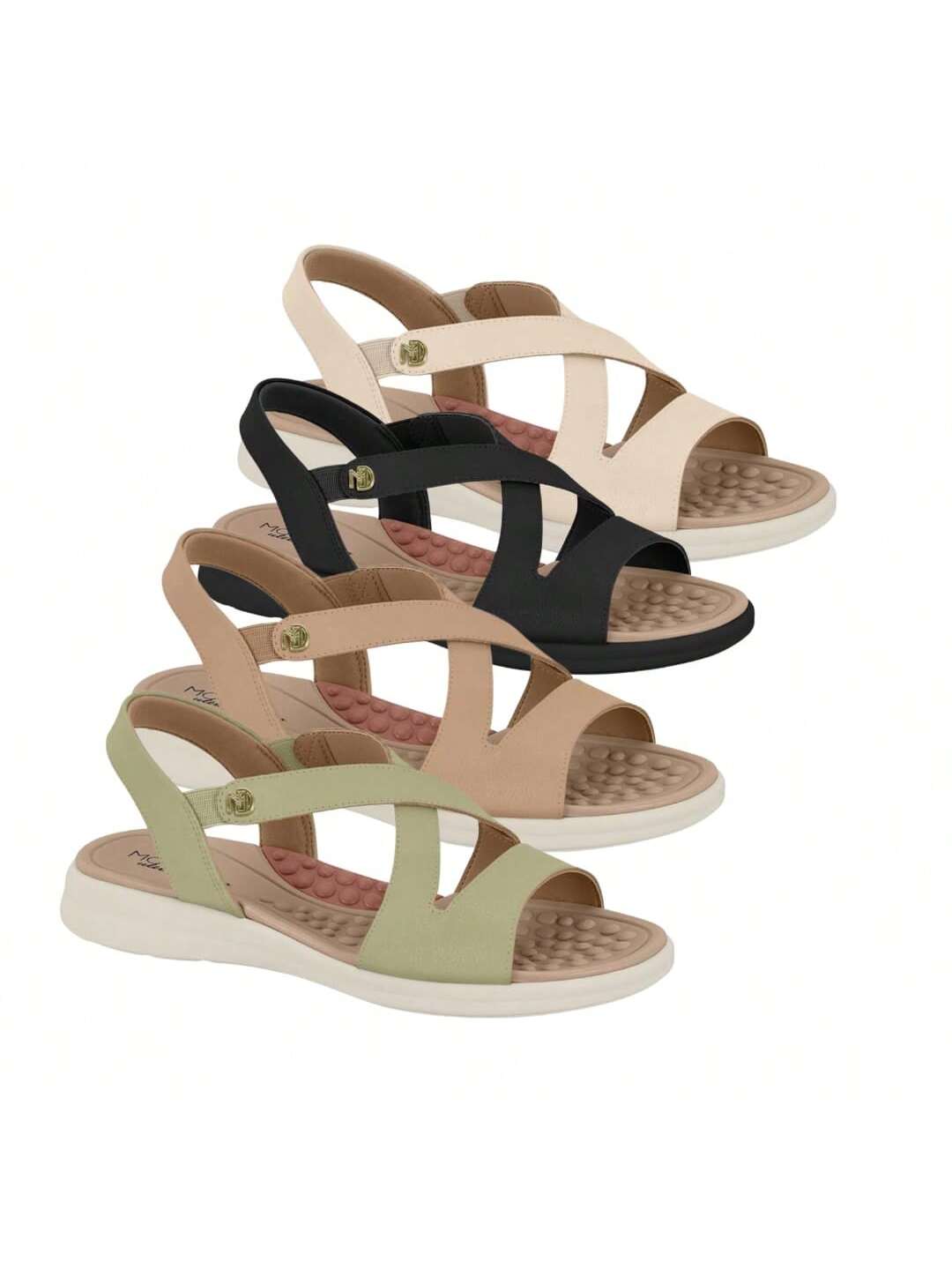 Modare Sandalia Feminina Modare ultraconforto Calce Facil - Imagem 3