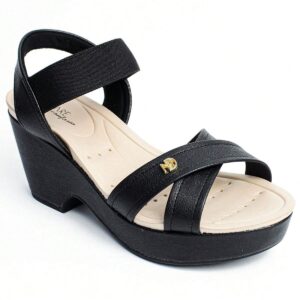 Modare Sandália Modare Anabela Salto Grosso Plataforma Ortopédica