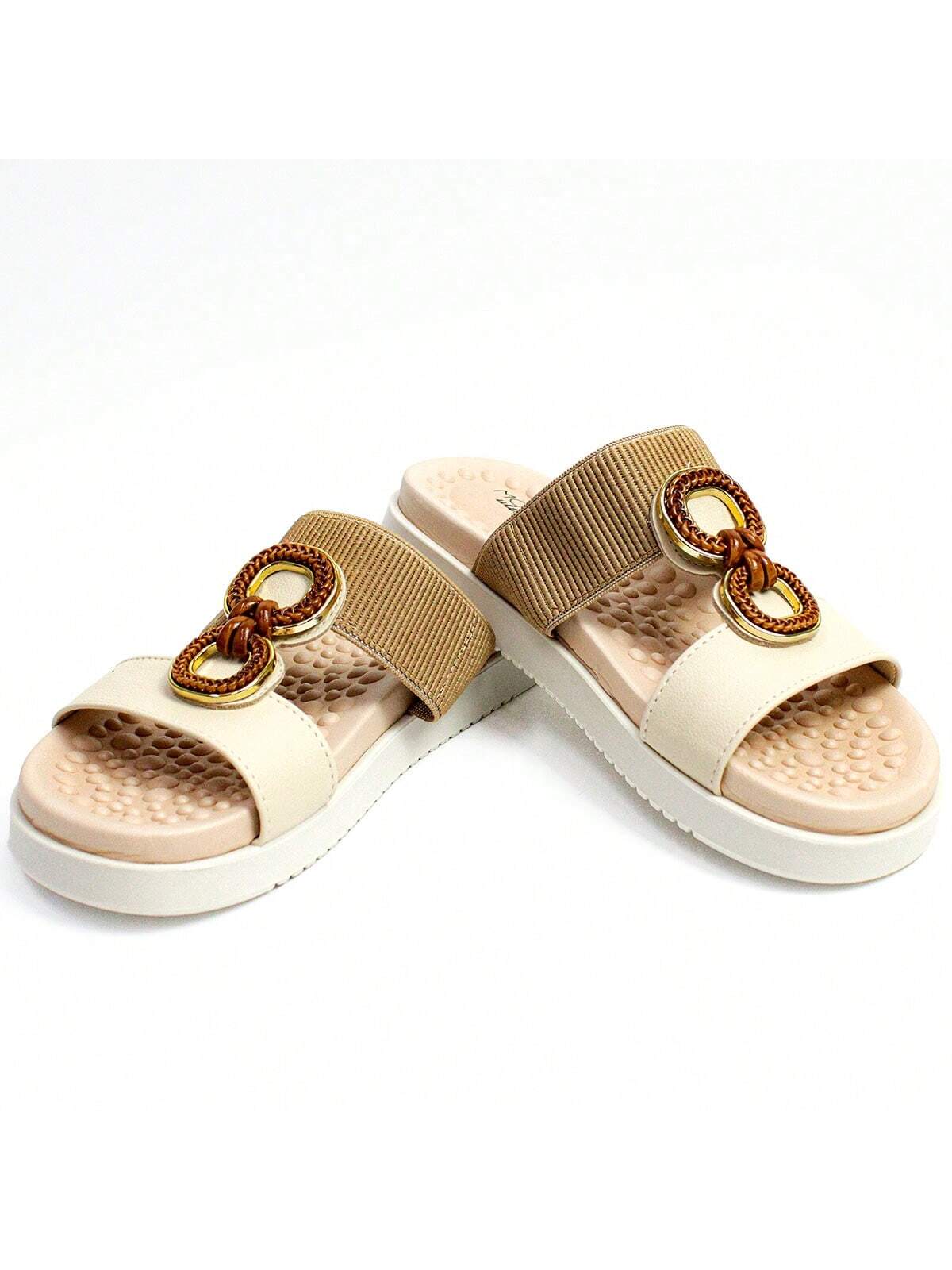 Sandália Modare Ortopédica Ultraconforto Pedraria - Imagem 4