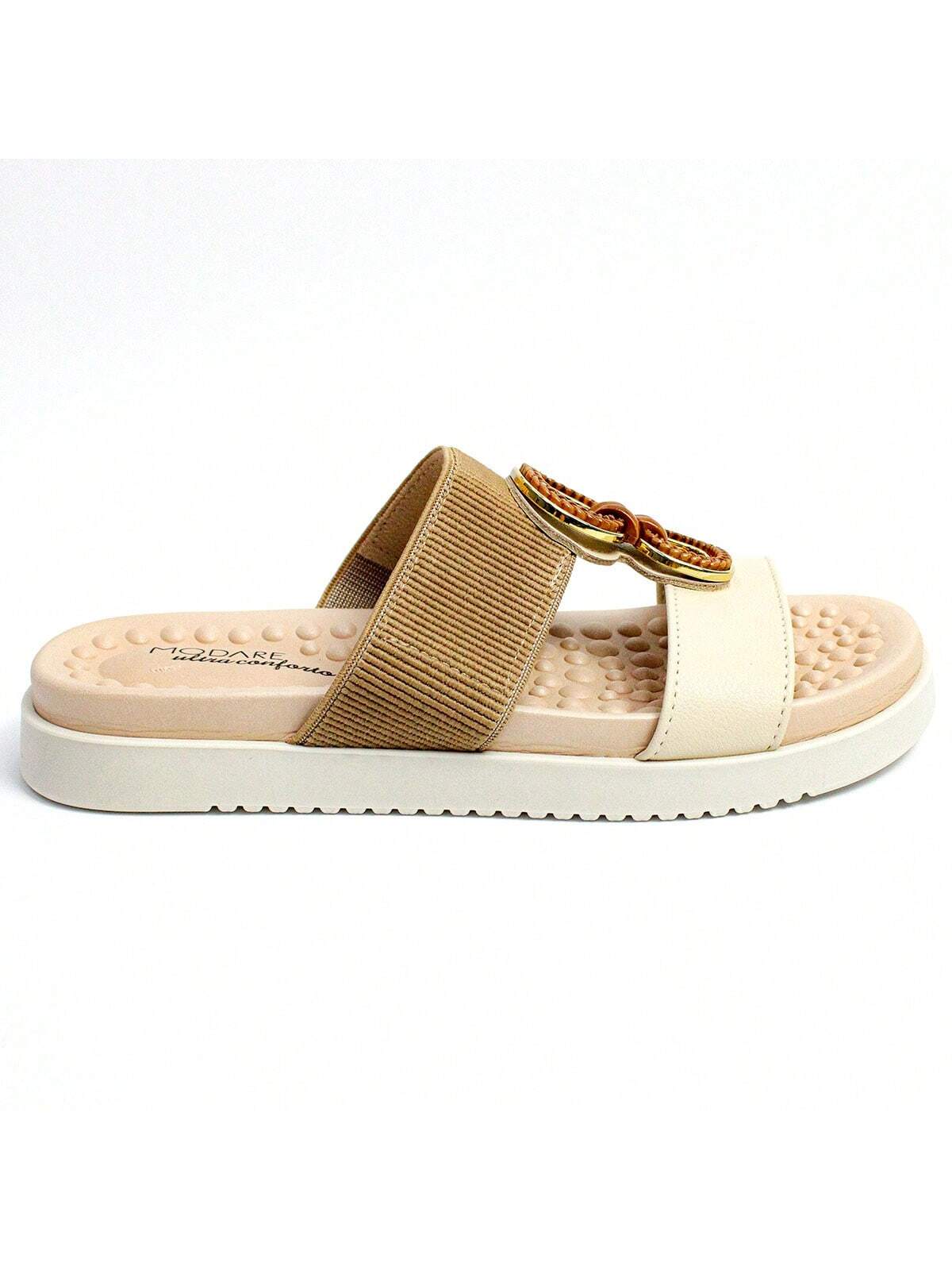 Sandália Modare Ortopédica Ultraconforto Pedraria - Imagem 6