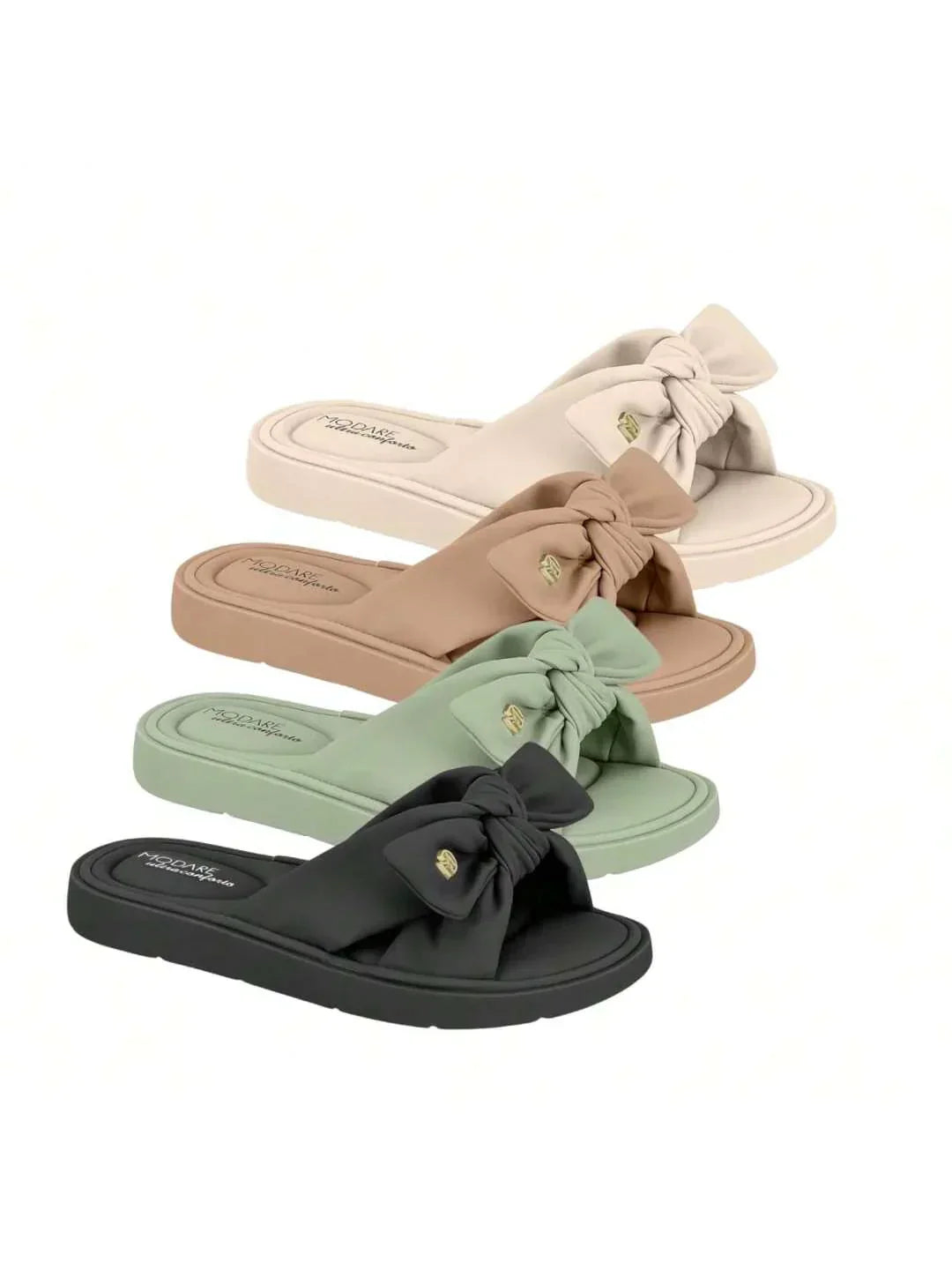 Chinelo Slide Modare ultraconforto Ortopedico Laço - Imagem 2