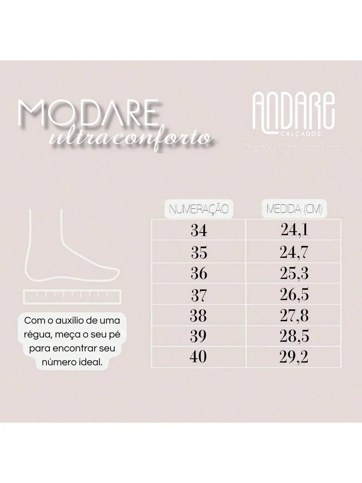 Sandalia Ortopedica Modare Conforto Massageadora Feminina Original - Imagem 9