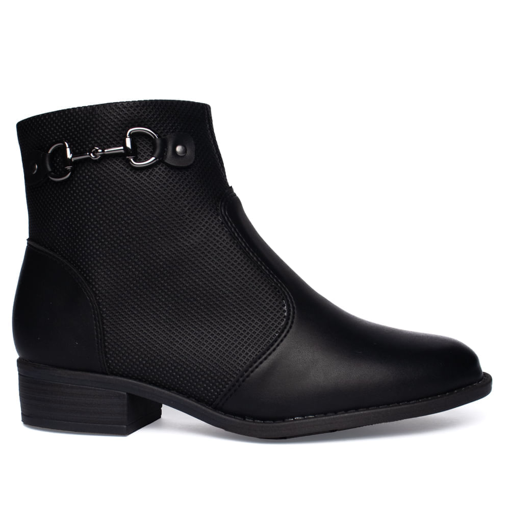 Bota Feminina Modare Napa Cano Curto Preto 7057.230