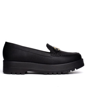 Mocassim Feminino Modare com Detalhe Metalizado Preto