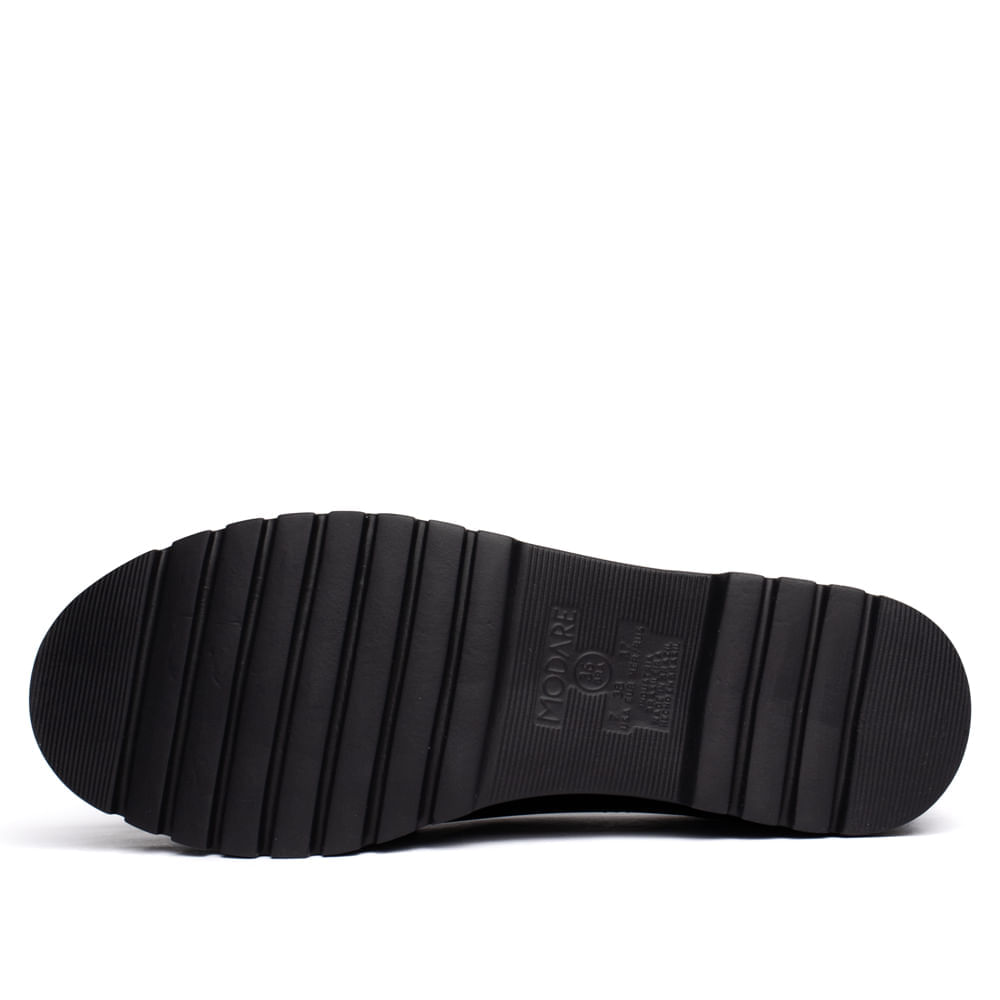 Mocassim Feminino Modare com Detalhe Metalizado Preto - Imagem 3