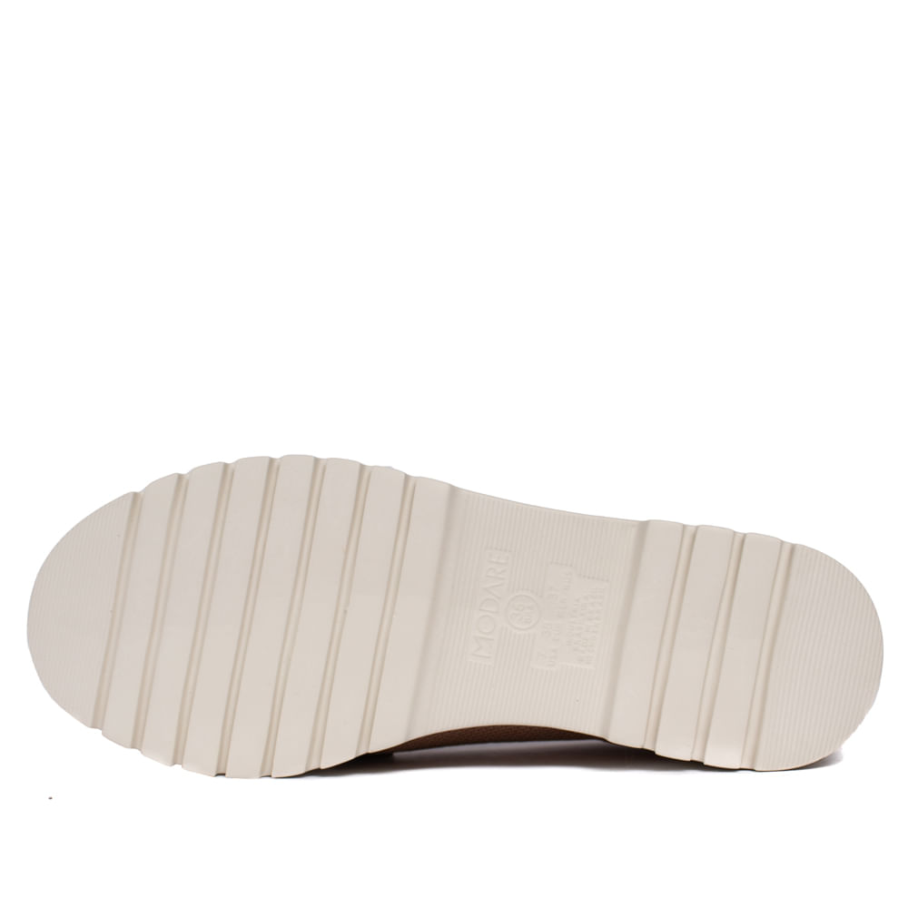 Mocassim Feminino Modare com Detalhe em Tecido Nude - Imagem 7