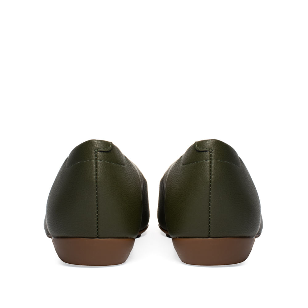 Sapatilha Feminina Modare Adereço Dourado Oliva - Imagem 5