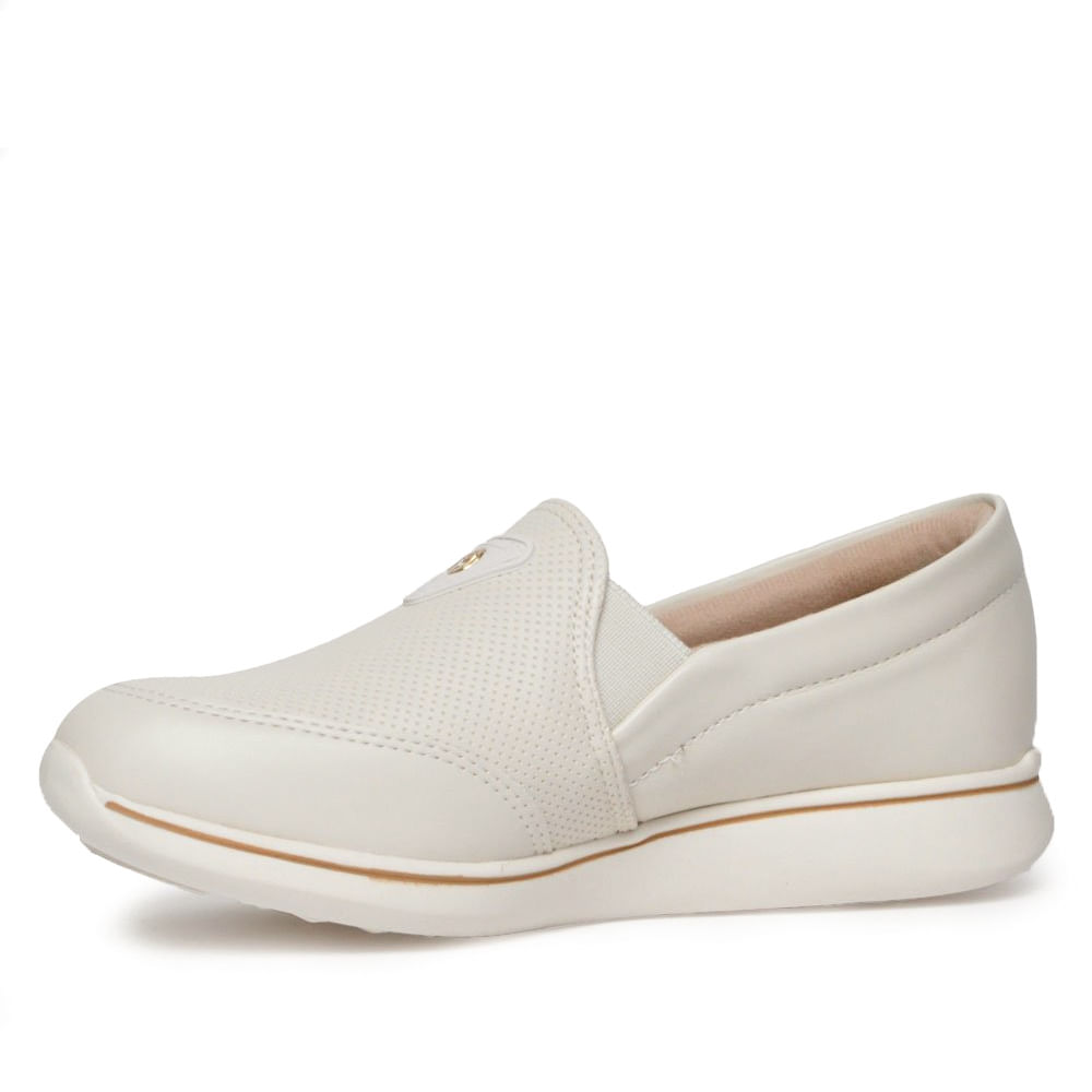 Tênis Feminino Modare Slip On Off White - Imagem 2