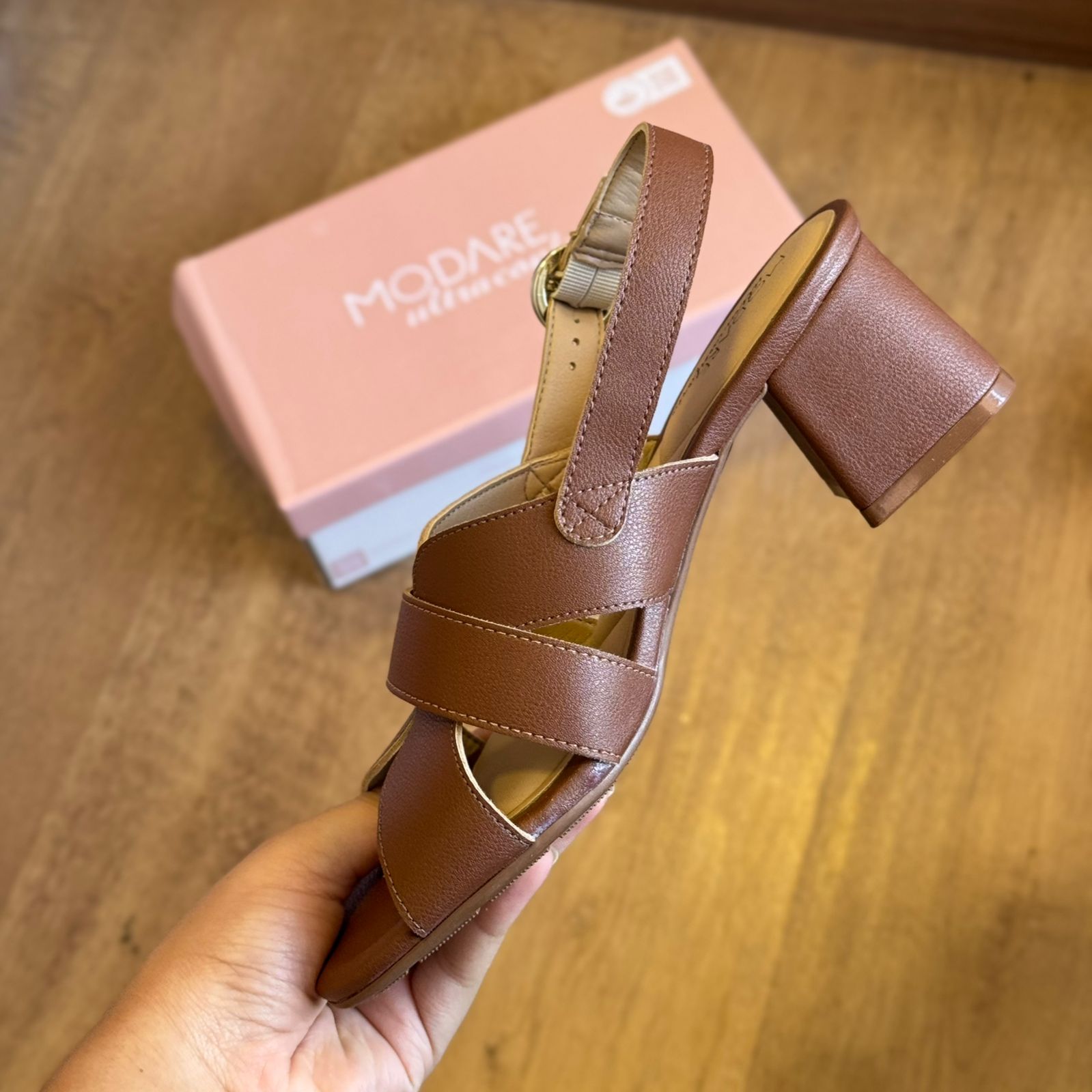 Sandália Modare Circulo Dourado 7172.125 - Imagem 6