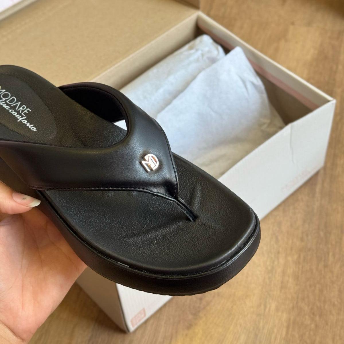 Sandália Modare Tiras Grossa 7189.101 - Imagem 4