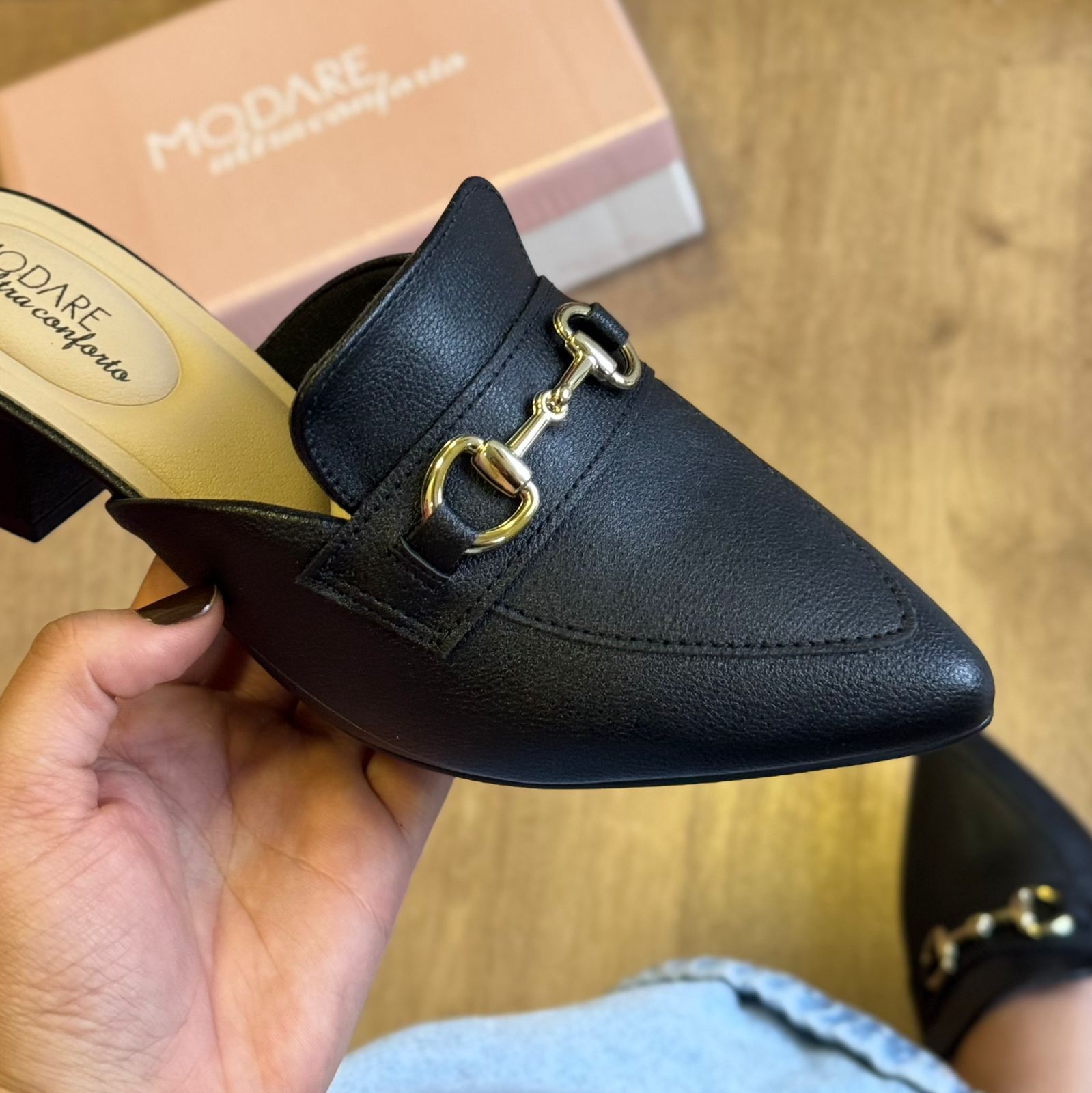 Sandália Mule Modare Bico Fino 7340.124 - Imagem 9