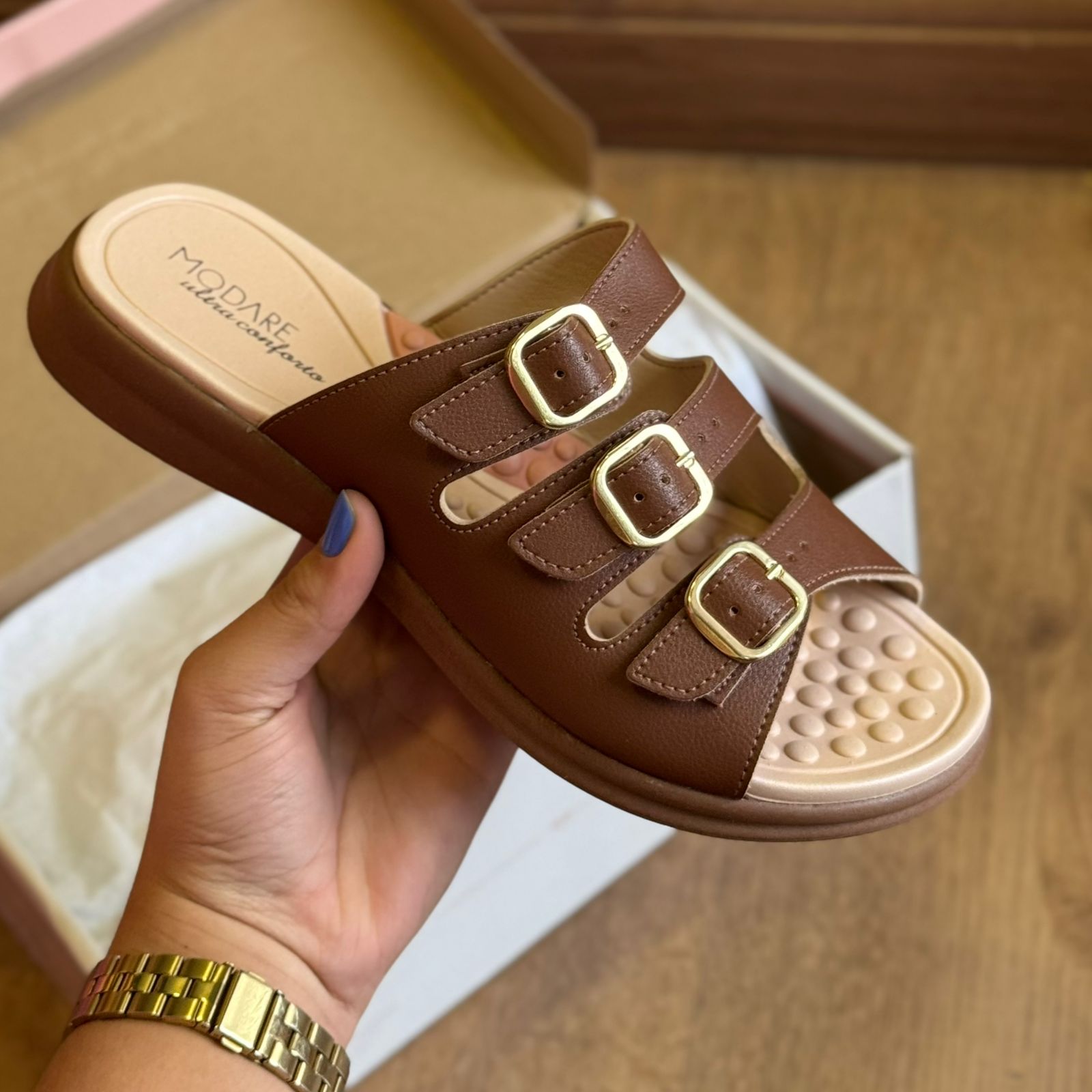 Sandália Modare Multi Fivela 7174.122